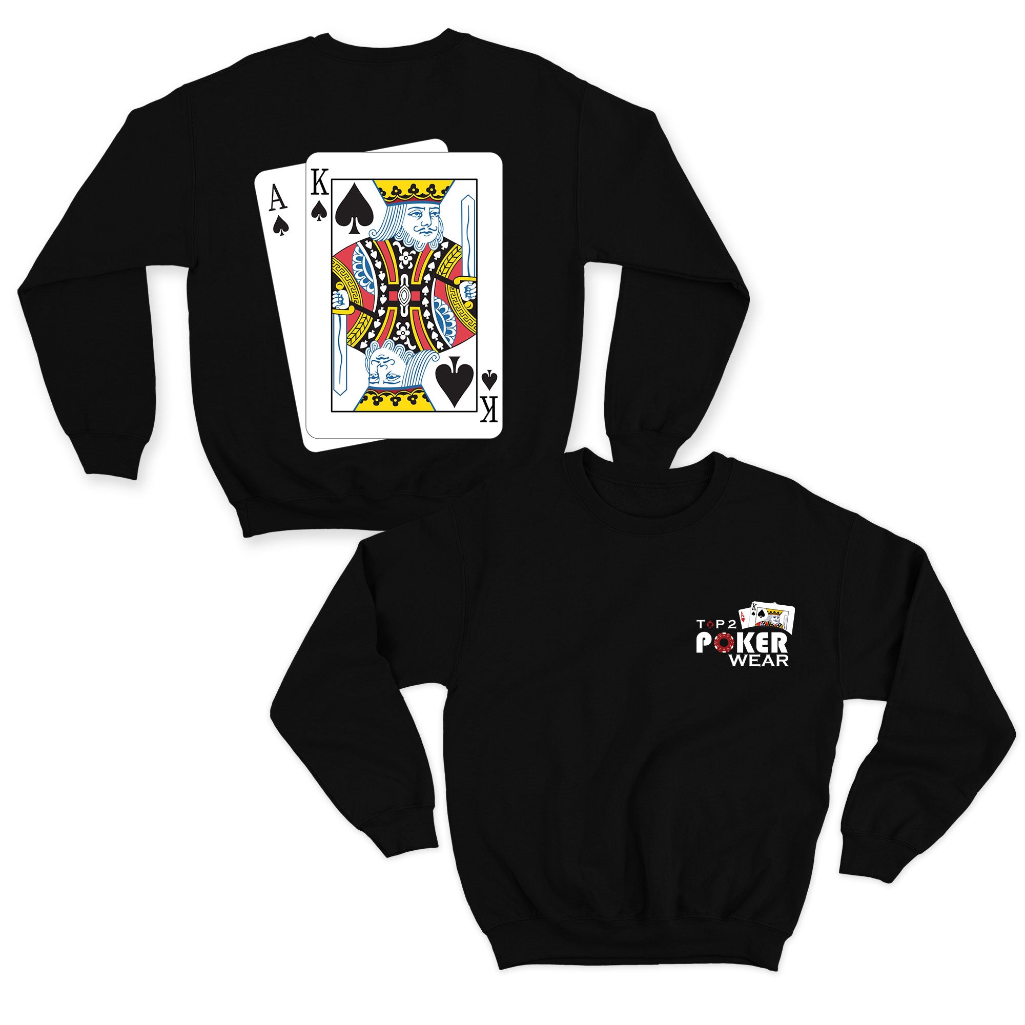 Spades Sweatshirt Logo on Front